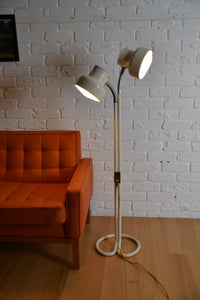 Mid century Swedish double floor lamp by Anders Pehrson / Ateljé Lyktan