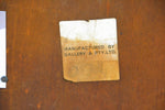 Load image into Gallery viewer, Max Hutchinson mid century armchair / orange boucle fabric
