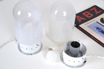 Load image into Gallery viewer, Pair of Mid century Italian Murano glass dome lamps by Carlo Nason, Venice
