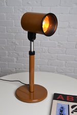 Load image into Gallery viewer, Vintage telescopic table lamp by Studio FPM in Caramel hue
