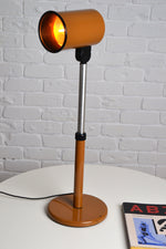 Load image into Gallery viewer, Vintage telescopic table lamp by Studio FPM in Caramel hue
