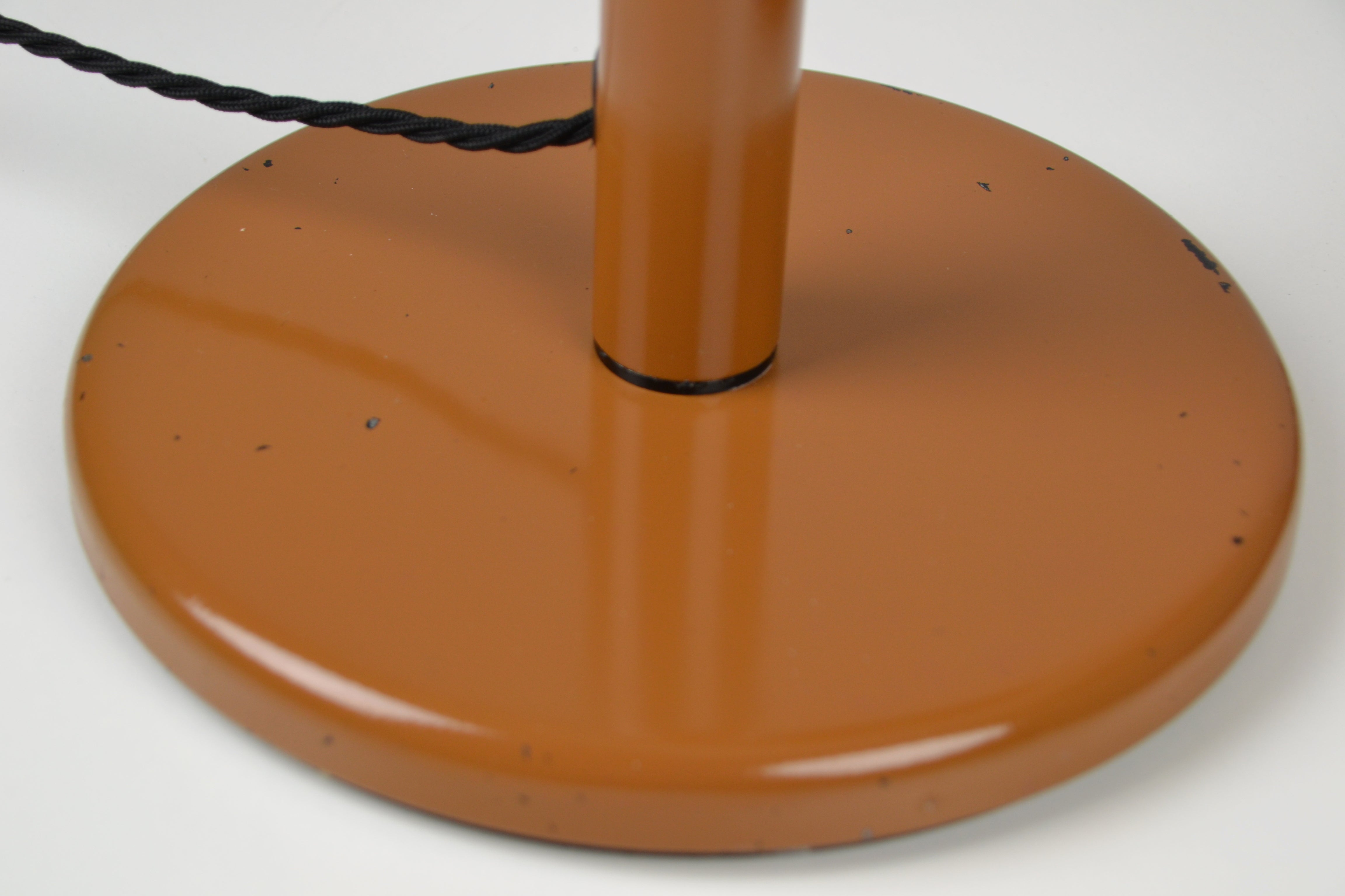 Vintage telescopic table lamp by Studio FPM in Caramel hue