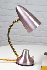 Load image into Gallery viewer, Mid Century Australian desk lamp by Rite-Lite - anodised pink
