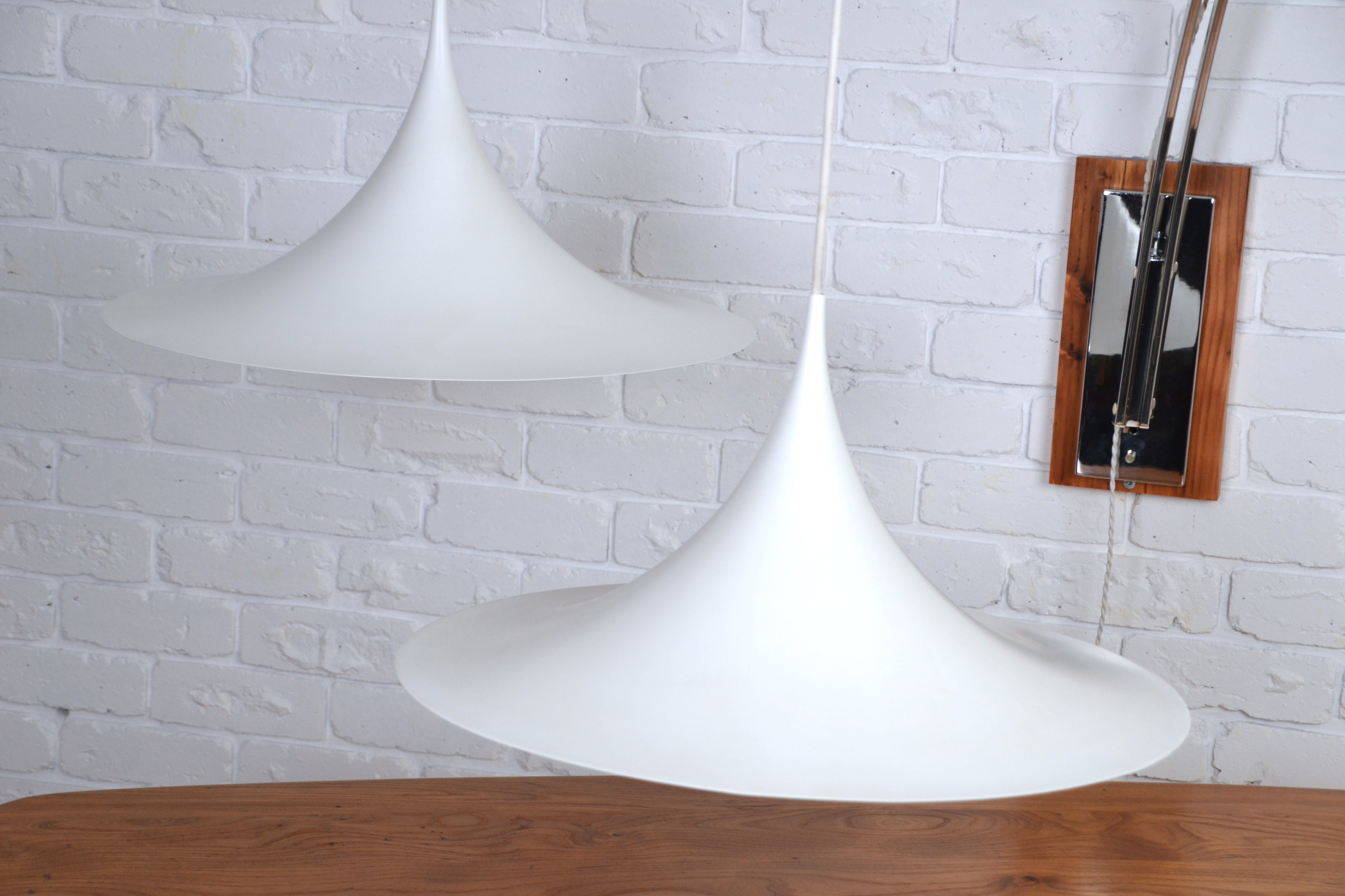 Danish modern design Semi pendant light 60cm Fog & Mørup / Gubi