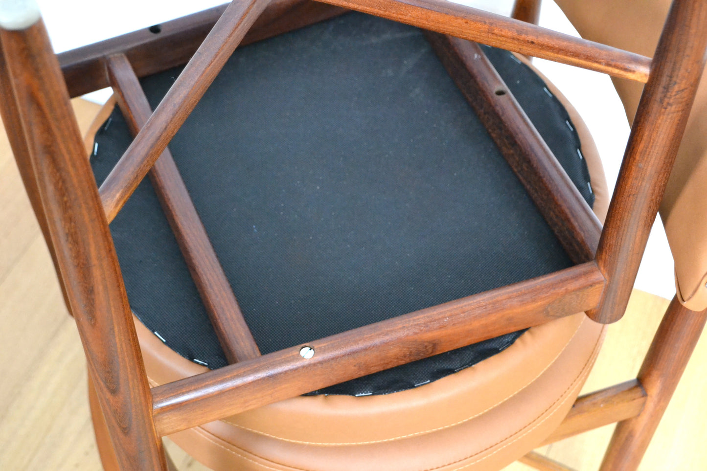 Mid century dining chairs Victor Wilkins for G-Plan England Rosewood & Teak / new upholstery