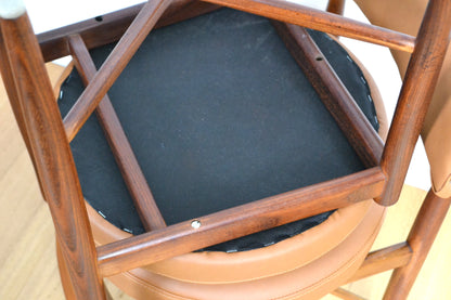 Mid century dining chairs Victor Wilkins for G-Plan England Rosewood & Teak / new upholstery