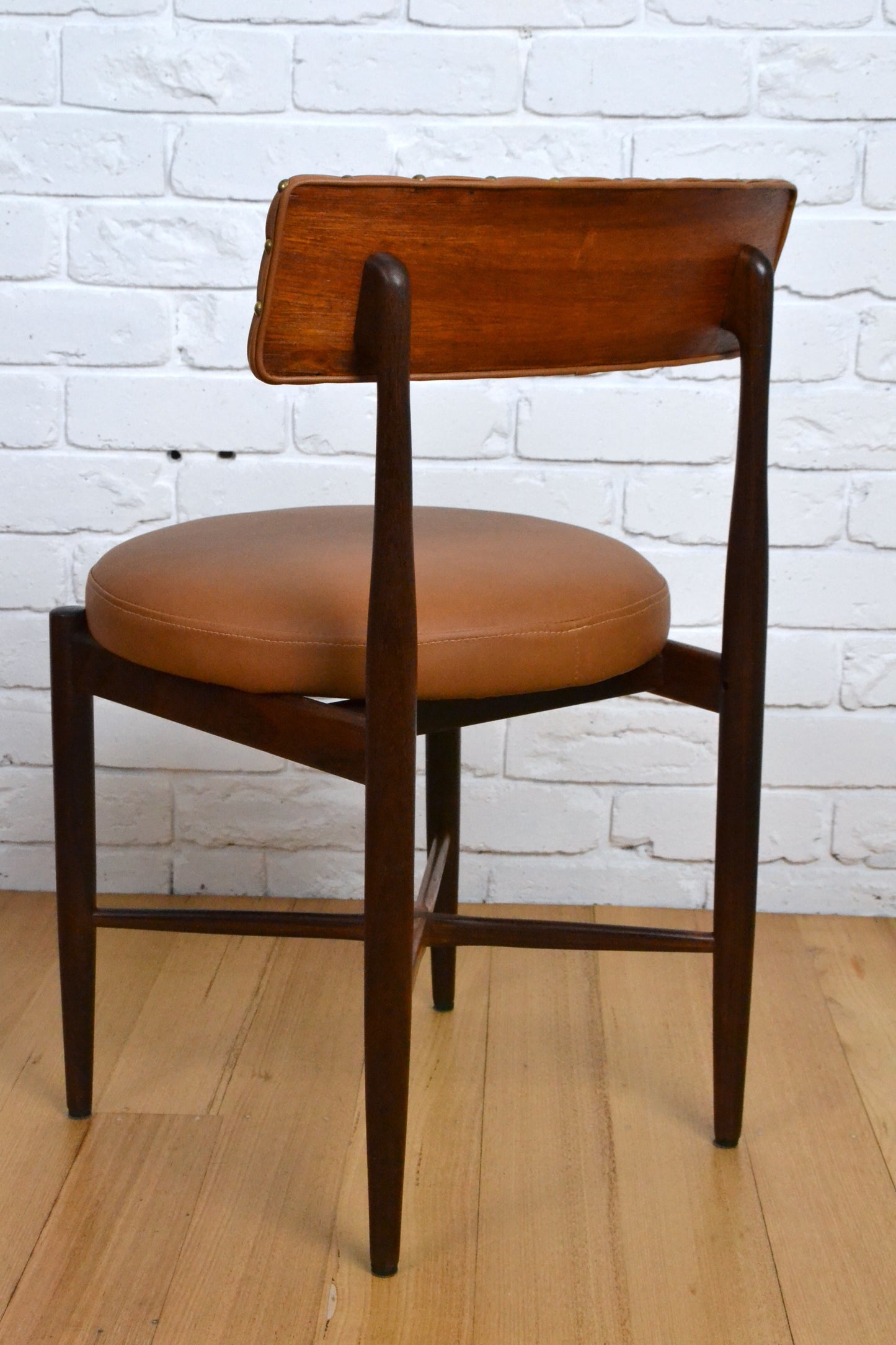Mid century dining chairs Victor Wilkins for G-Plan England Rosewood & Teak / new upholstery