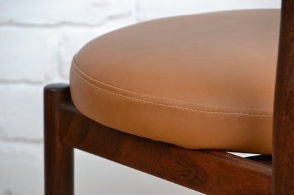 Mid century dining chairs Victor Wilkins for G-Plan England Rosewood & Teak / new upholstery