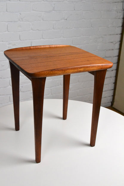 Vintage Teak side table- restored