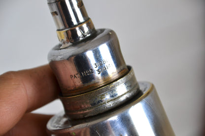 Machine aged Art Deco European Drafting wall lamp- rare