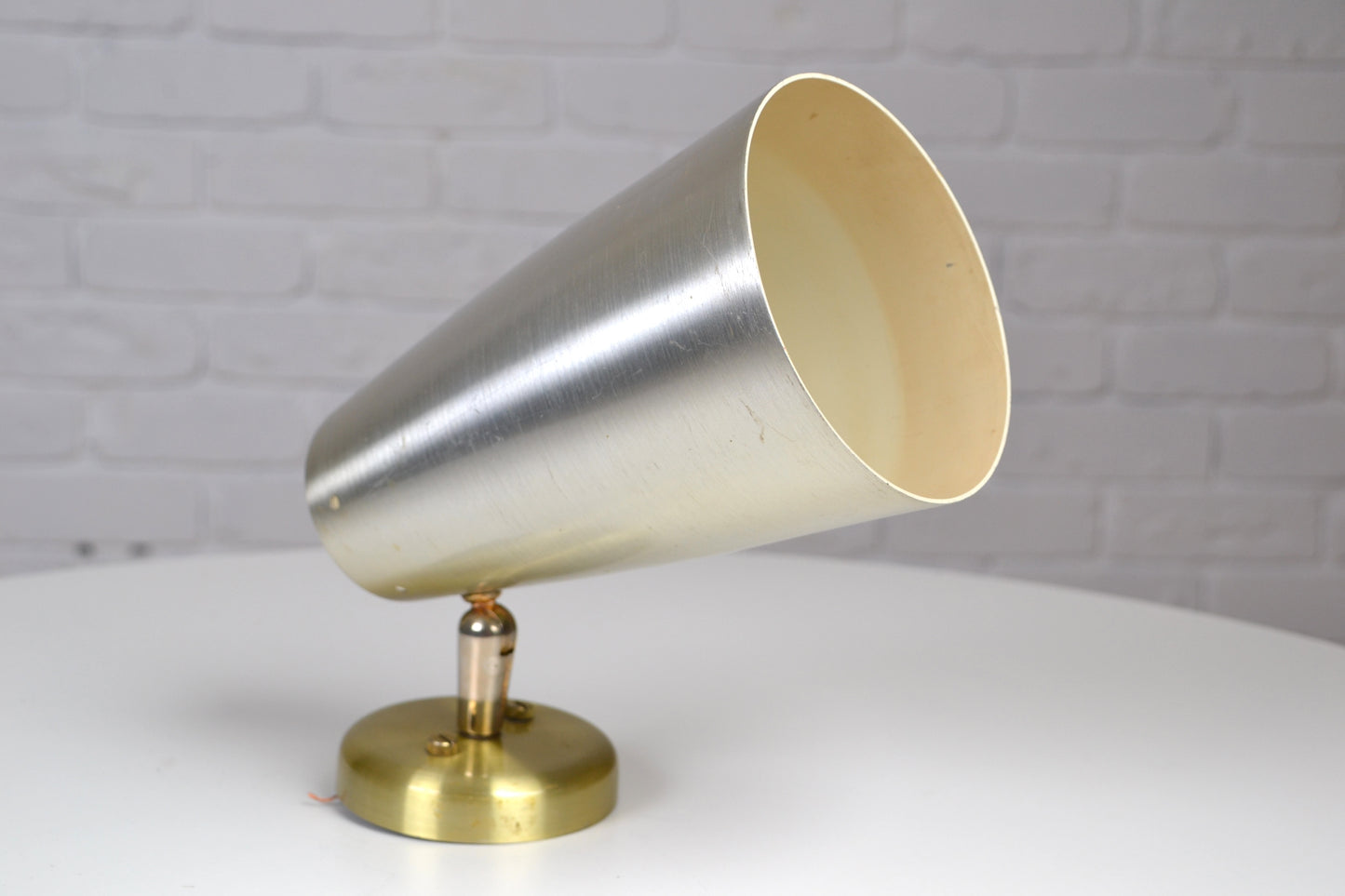 Rare* BECO Australian Mid century wall sconce light / lamp - Brown Evans & Co model 505