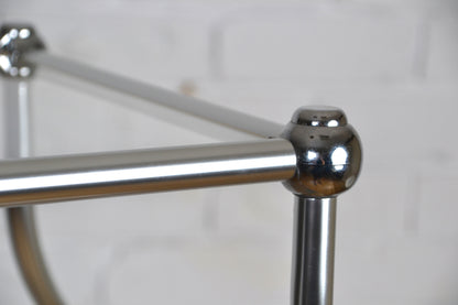 Vintage Dancing shelf / wiggly shelf 1.5 meters (silver)