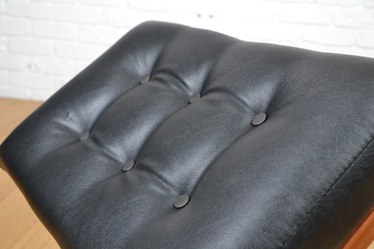 Vintage Gerald Easten sleigh base foot stool