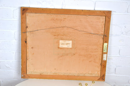 1980s painting Melbourne Brighton Beach by Traicia Tatham