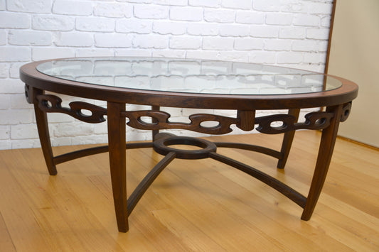 Australian Colossal Mid Century Glass / Blackwood & Teak by Dario Zoureff