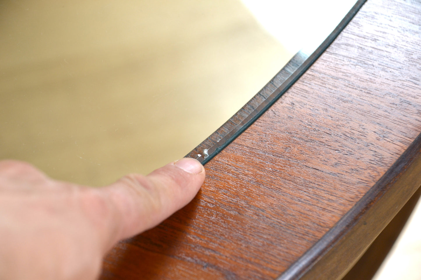 Australian Colossal Mid Century Glass / Blackwood & Teak by Dario Zoureff