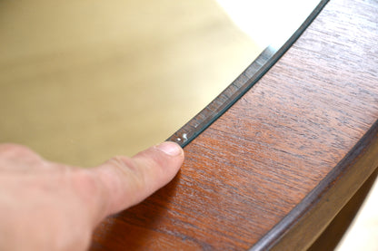 Australian Colossal Mid Century Glass / Blackwood & Teak by Dario Zoureff