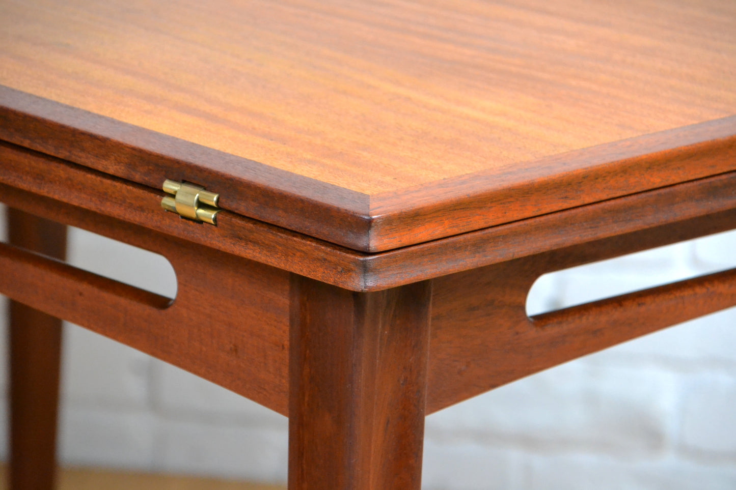 Vintage Fler flip-top extension dining table - fully restored Maple