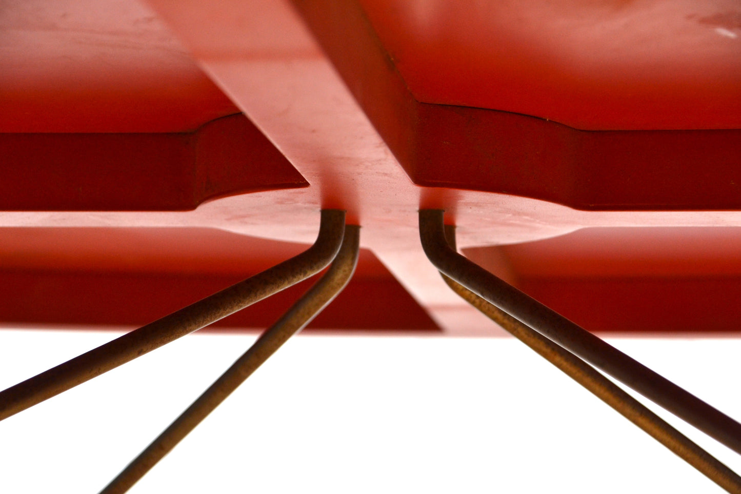 Vintage post modern / Memphis style match stick table