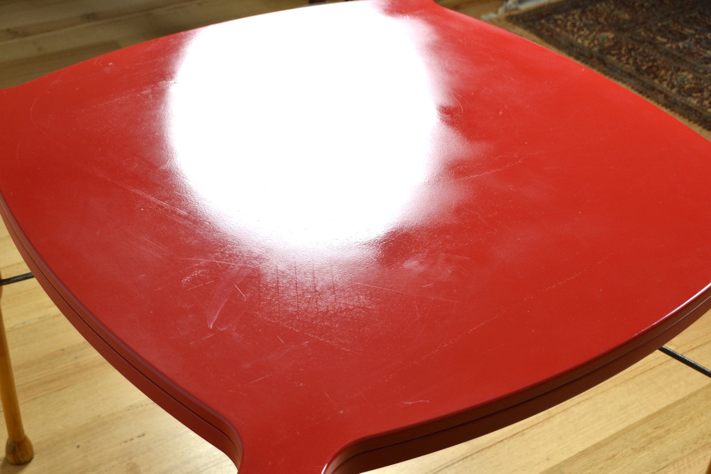 Vintage post modern / Memphis style match stick table