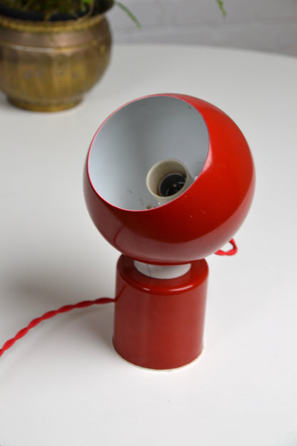 Space aged Italian eyeball table lamp by Goffredo Reggiani