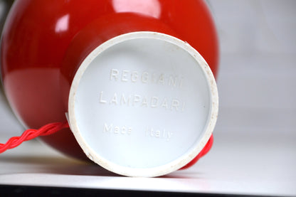 Space aged Italian eyeball table lamp by Goffredo Reggiani