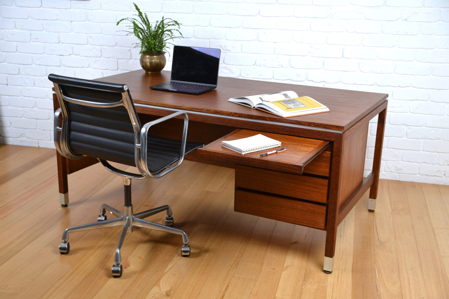 Vintage Australian executive desk- Restored