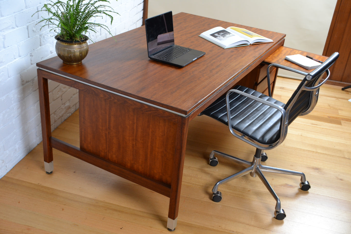 Vintage Australian executive desk- Restored