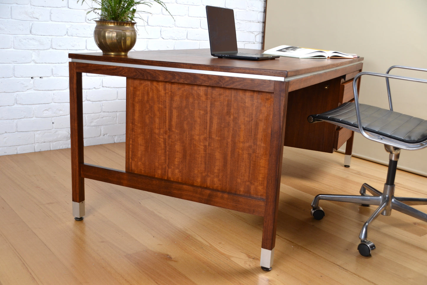 Vintage Australian executive desk- Restored