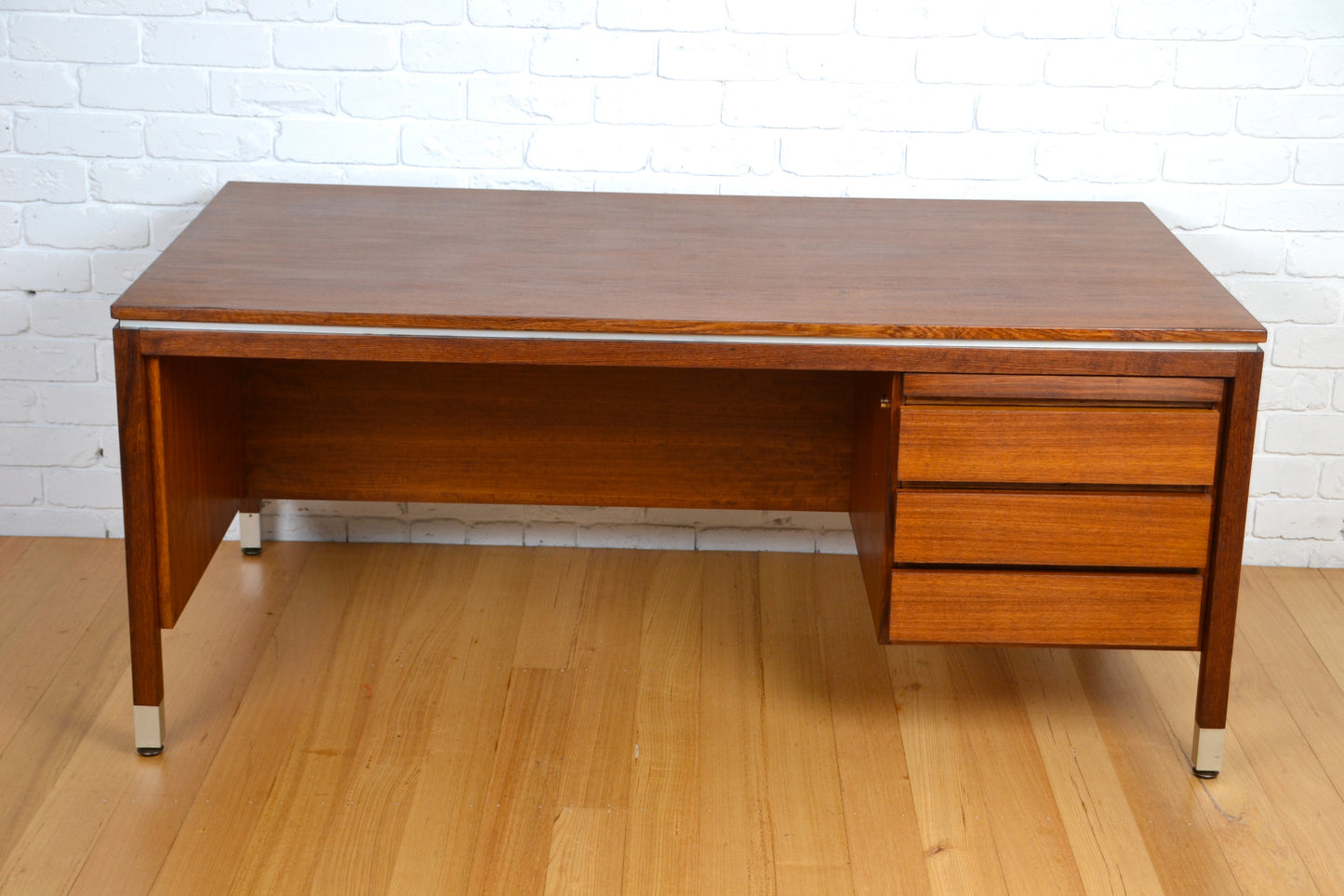 Vintage Australian executive desk- Restored