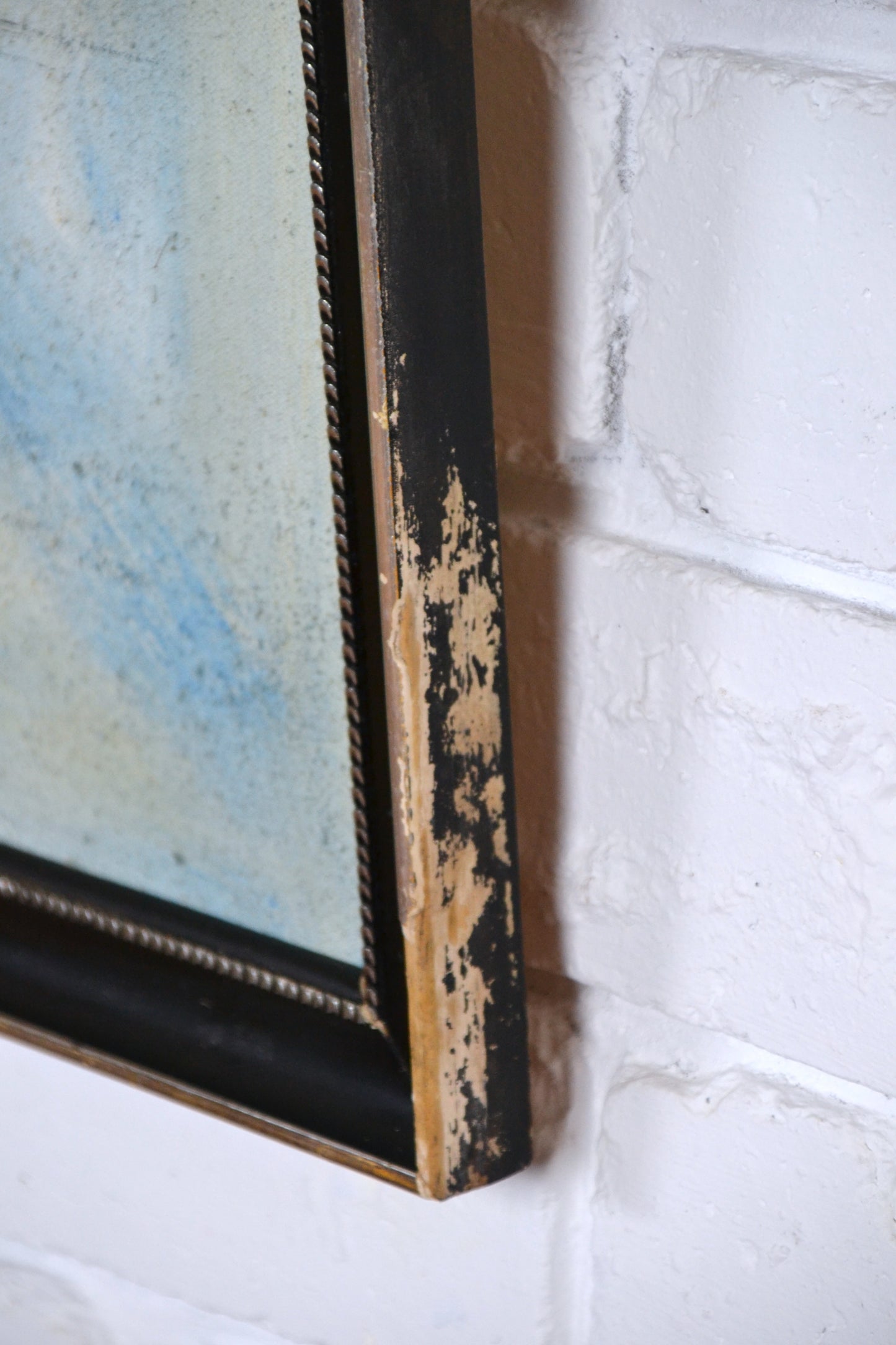 Original vintage Ed Doorenbos textured oil painting