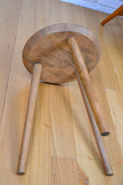 Modern design Beech wood stool / side table