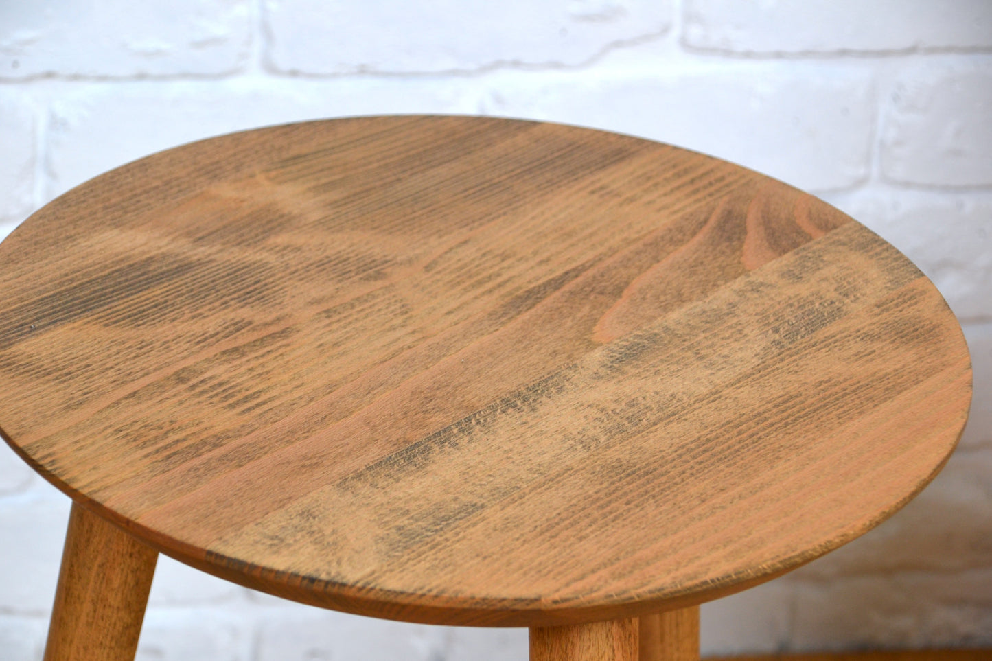 Modern design Beech wood stool / side table
