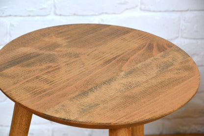Modern design Beech wood stool / side table