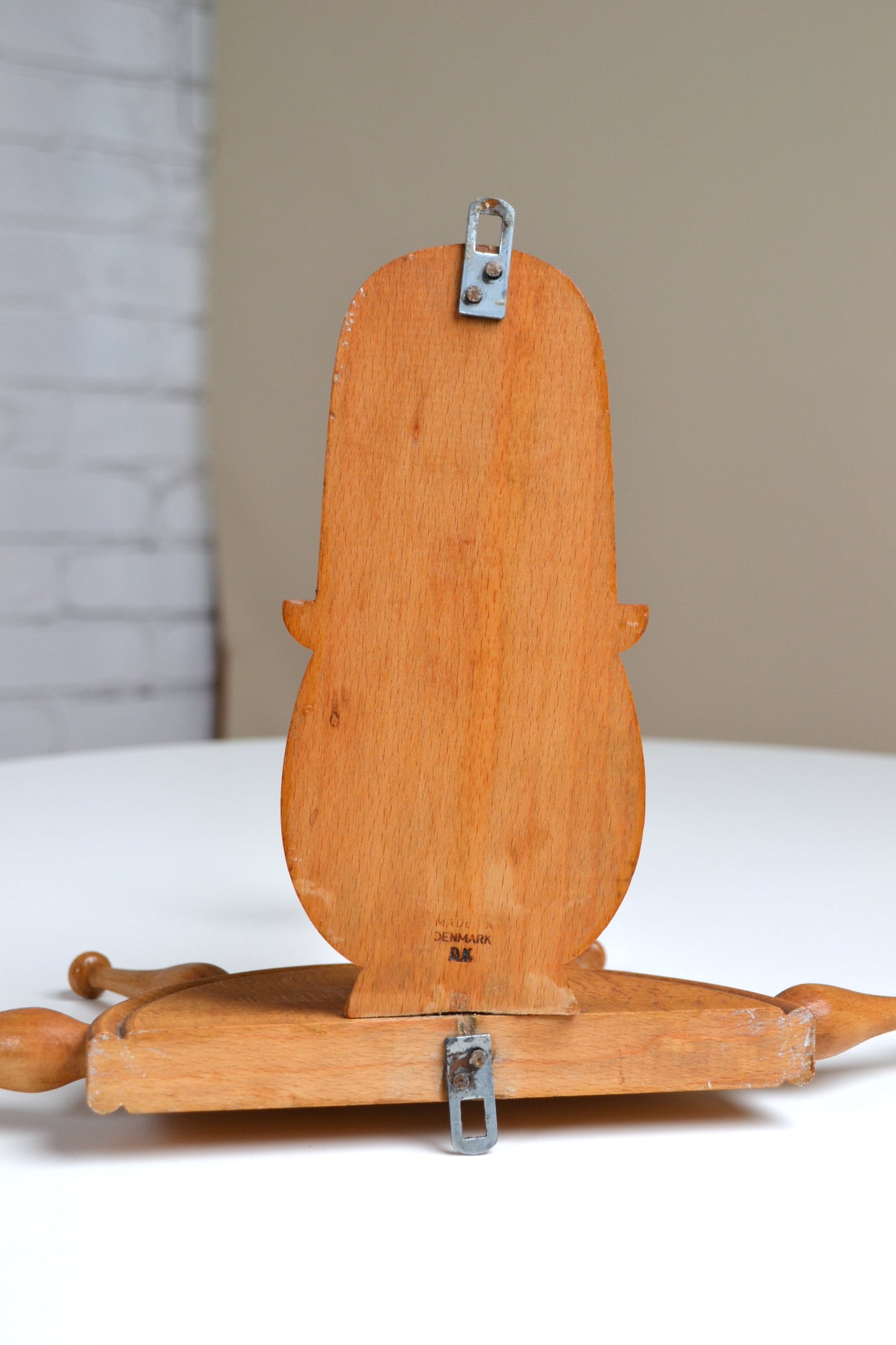Vintage Danish hat-coat rack / kitchen storage 'Pinoccio'