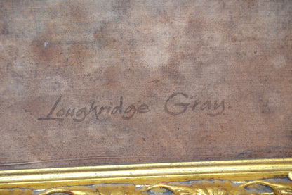Impressive Large Oil painting by Loughridge Gray- South Africa 1.4 x 1.1 meters