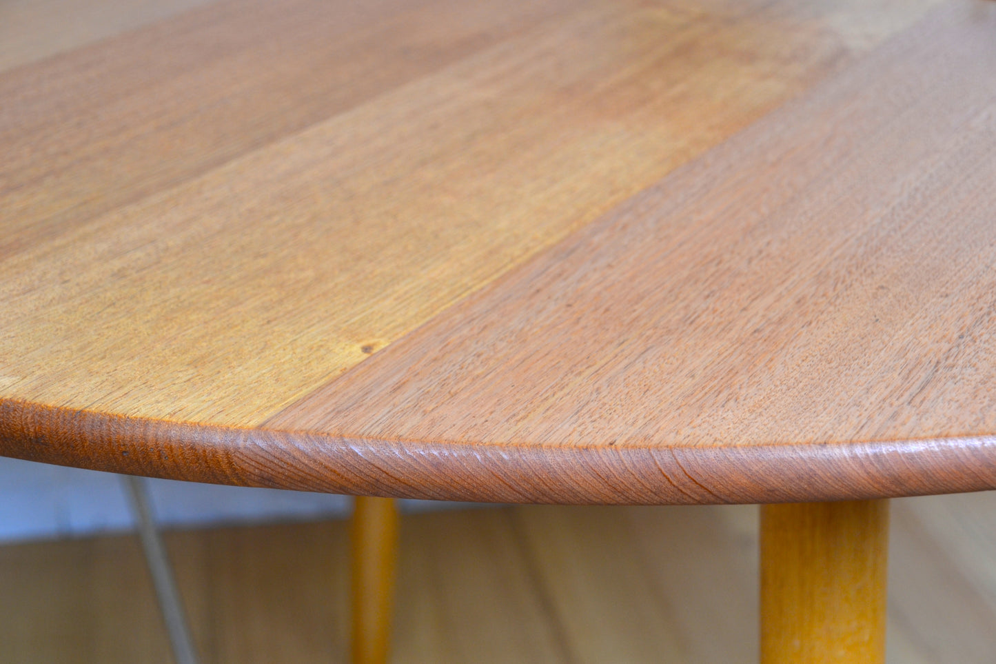 Vintage dining table - fully restored solid hardwood -