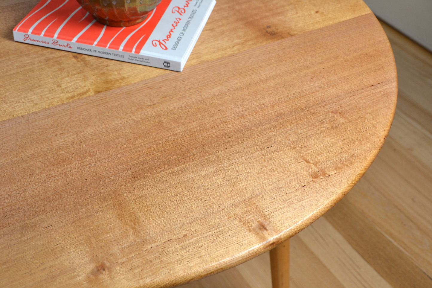Vintage dining table - fully restored solid hardwood -