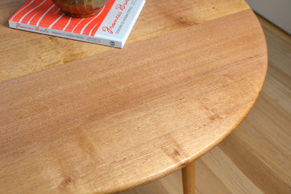 Vintage dining table - fully restored solid hardwood -