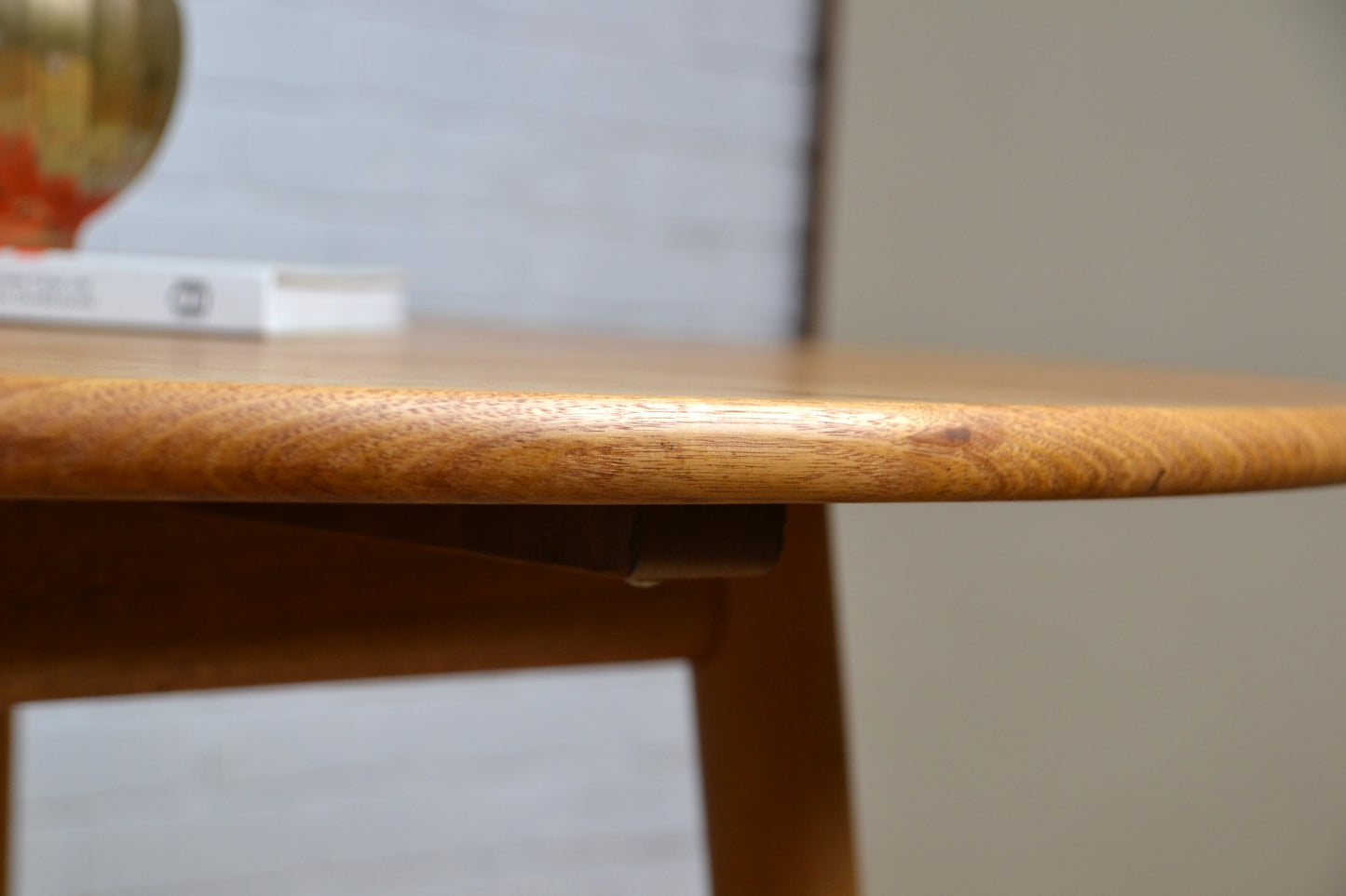 Vintage dining table - fully restored solid hardwood -
