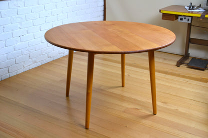 Vintage dining table - fully restored solid hardwood -