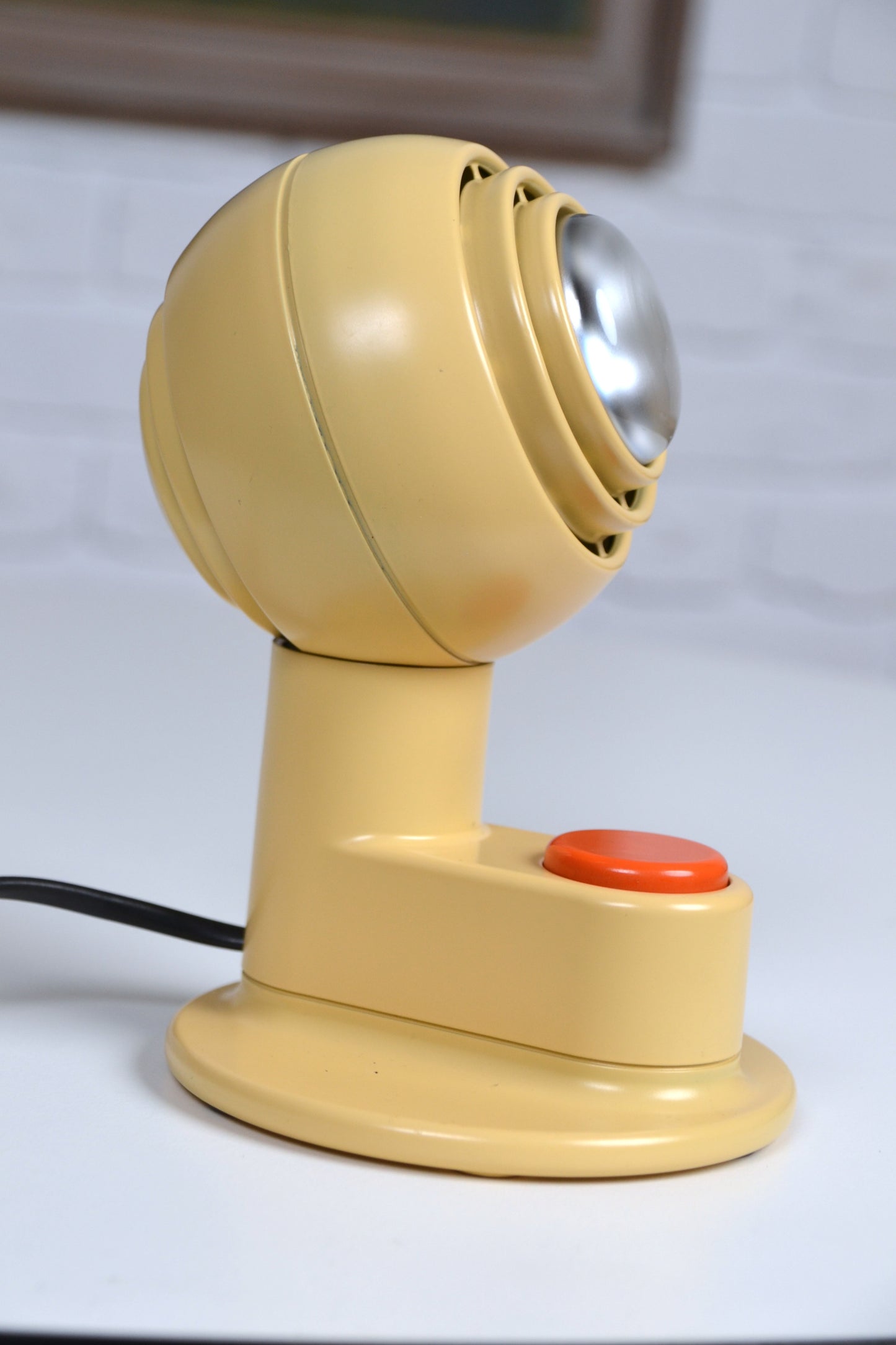 Rare* Vintage Space aged German eyeball table lamp OSRAM Concentra Agilo