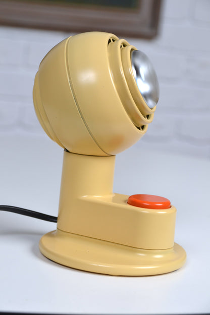 Rare* Vintage Space aged German eyeball table lamp OSRAM Concentra Agilo