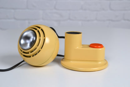 Rare* Vintage Space aged German eyeball table lamp OSRAM Concentra Agilo