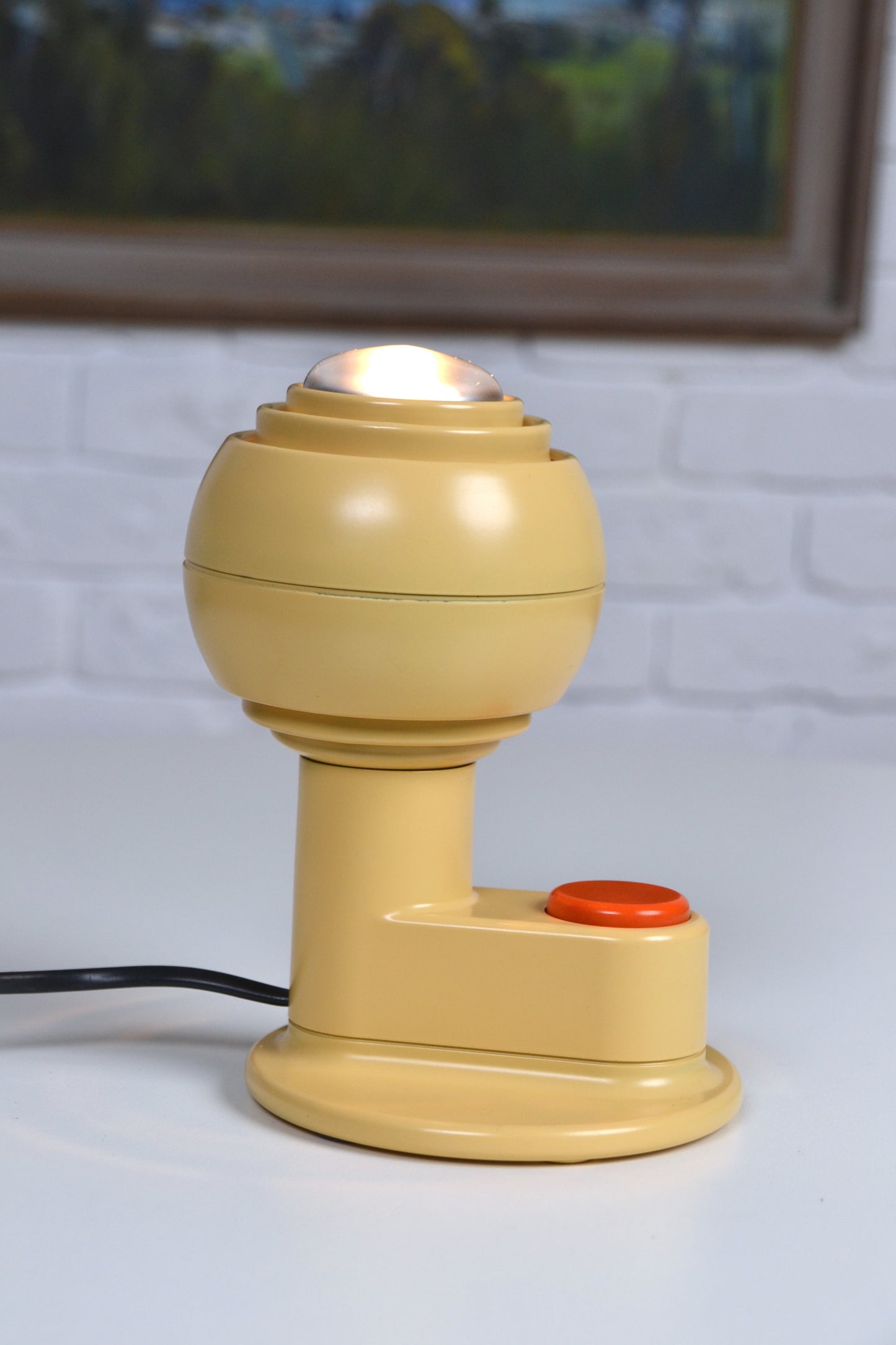 Rare* Vintage Space aged German eyeball table lamp OSRAM Concentra Agilo