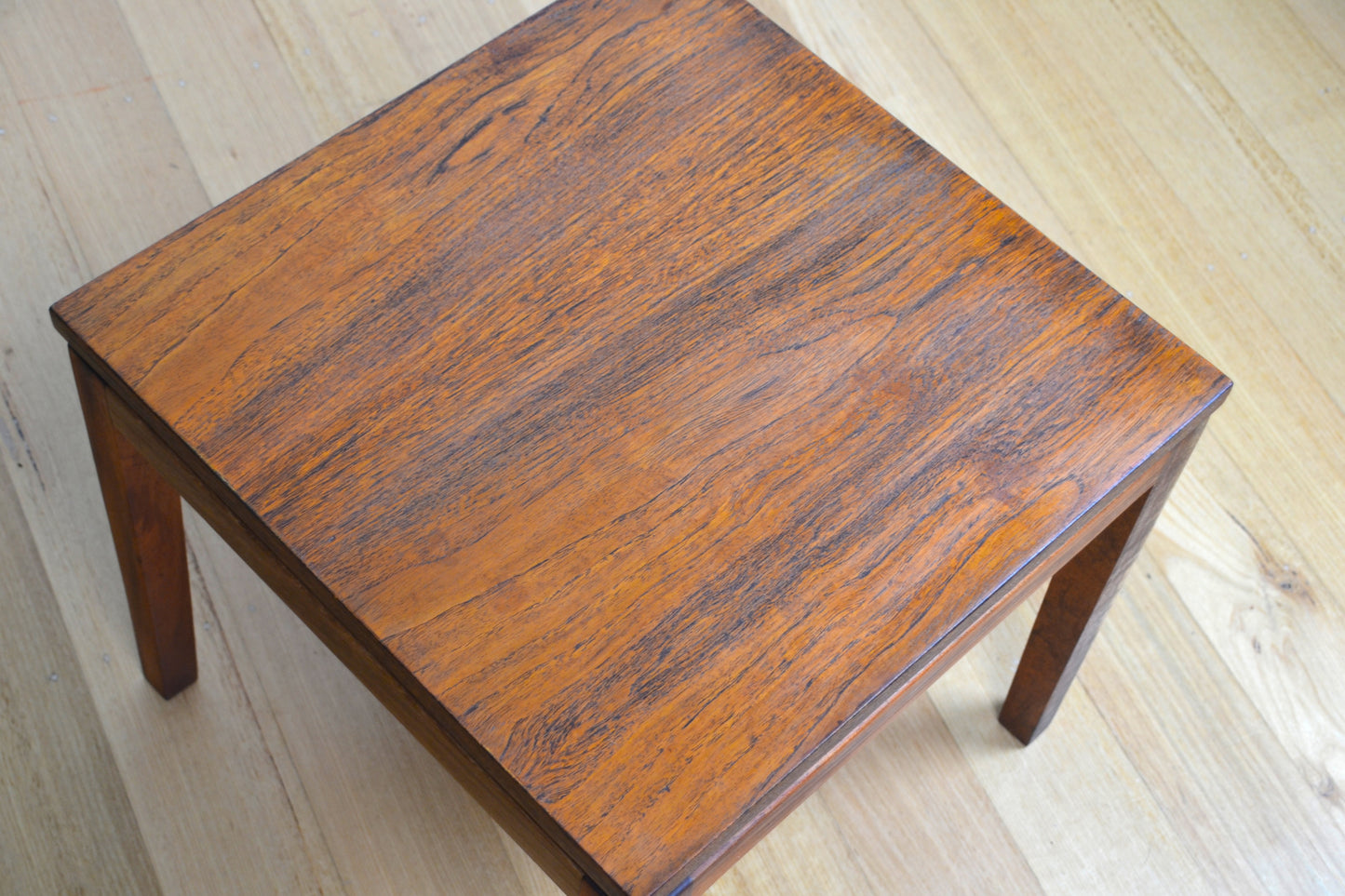 Vintage Rosewood side table- restored