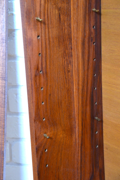 Exceptional - Vintage Australian solid Blackwood bookcase / shelf - restored