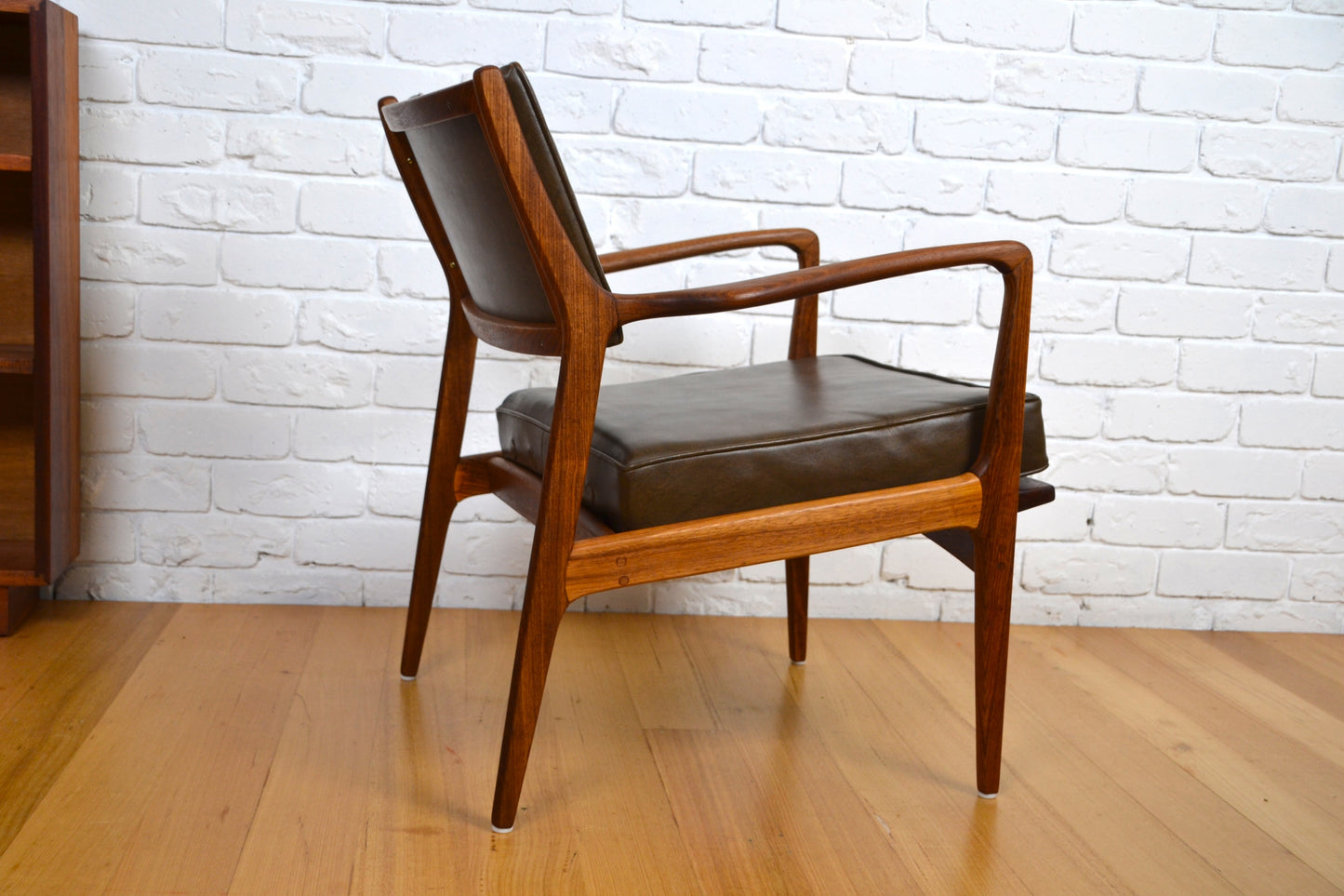 Exceptional- Mid century armchair Blackbean restored