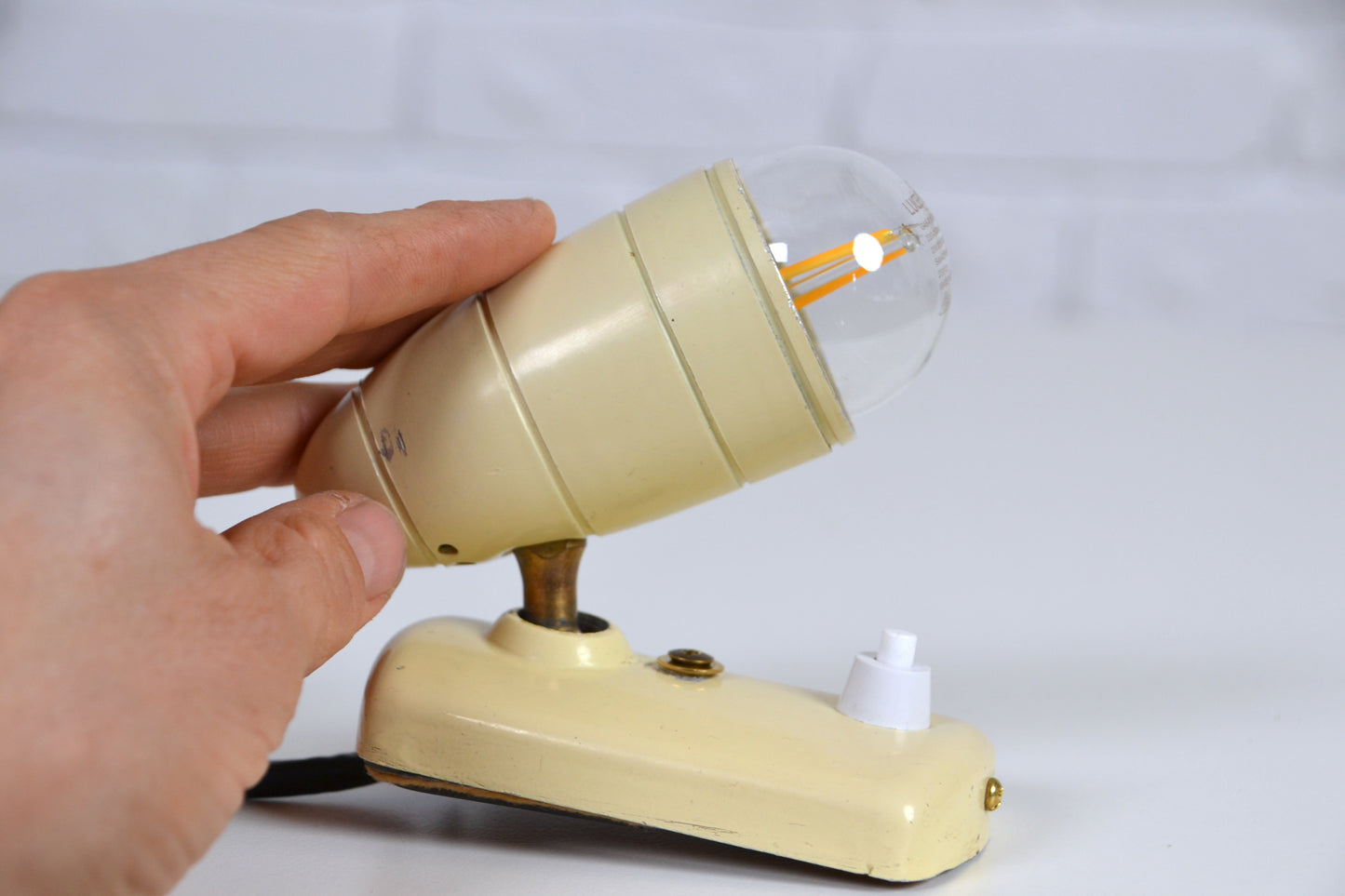 Mid century Australian reading clip lamp
