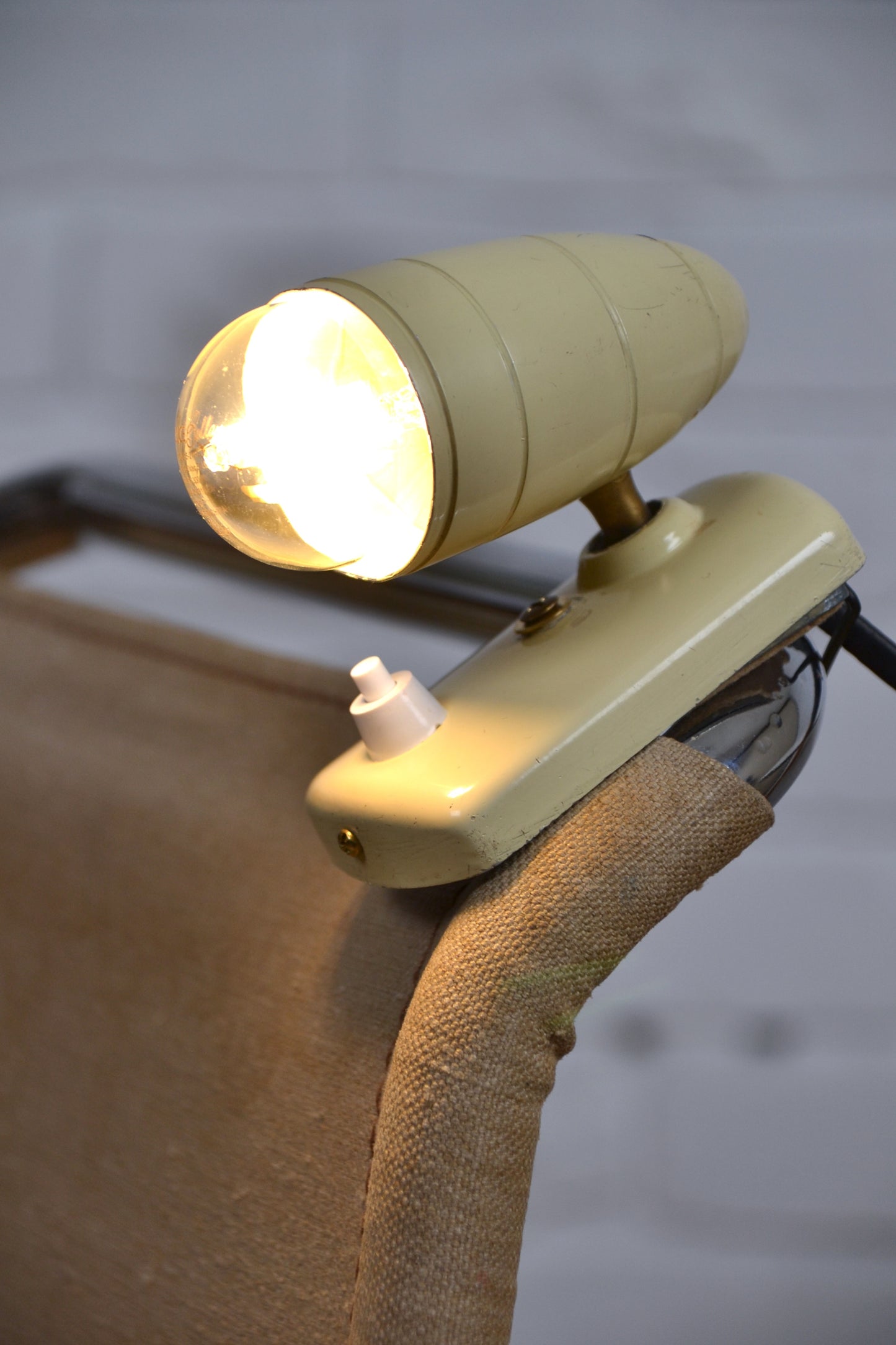 Mid century Australian reading clip lamp